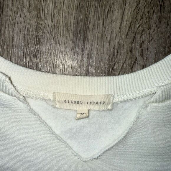 Gilded Intent Buckle Cropped Pullover Sweater - Picture 4 of 6